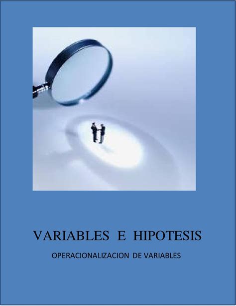 Variables E Hipotesis By Marco Issuu