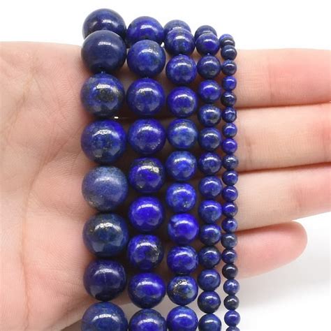Mm Mm Mm Mm Dark Blue Lapis Lazuli Gemstone Loose Beads Wholesale