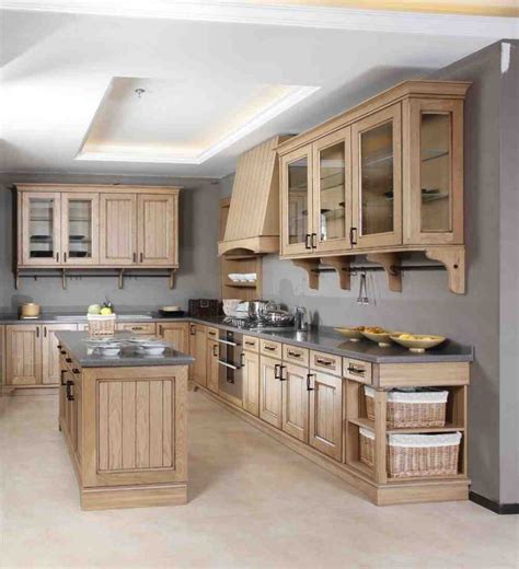 Solid Oak Kitchen Cabinets Decor Ideas