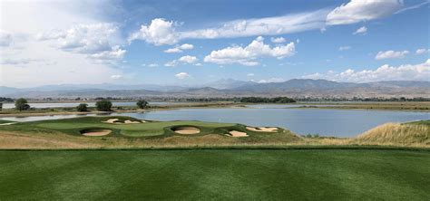 The Signature Hole 16 At Tpc Colorado In Berthoud Co Stunning