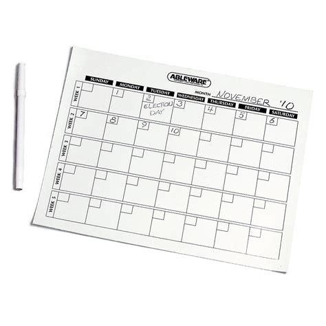 Generic 4 Week Calendar Calendar Printables Free Templates