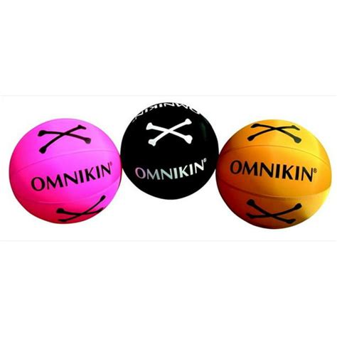Omnikin Poison Ball Set 18 Dia In Assorted Round