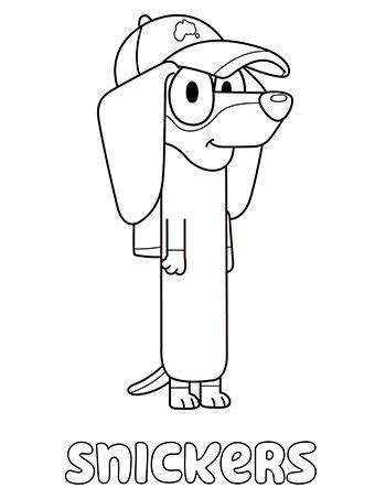 Pin on Bluey Colouring Pages