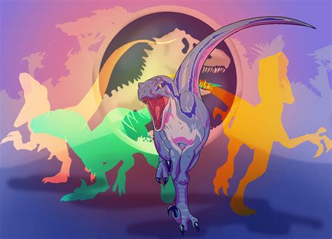 Jurassic World Raptor Squad By Xdeaddragonx98 On Deviantart