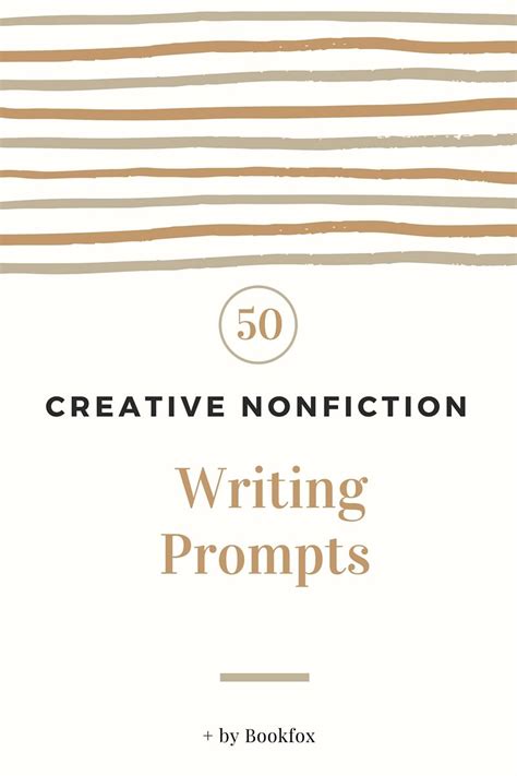 50 Creative Nonfiction Prompts Guaranteed To Inspire Artofit