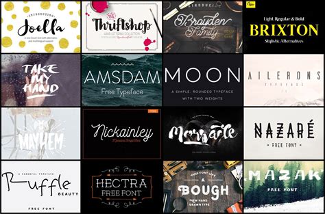 Top 50 Creative Free Fonts Of 2015 That You Should Download Free Font