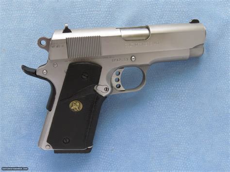 Colt Officers Model Series 80 Mk Iv Stainless Steel Cal 45 Acp Sold