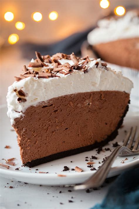 Best Ever Chocolate Mousse Pie Easy Recipes To Make At Home