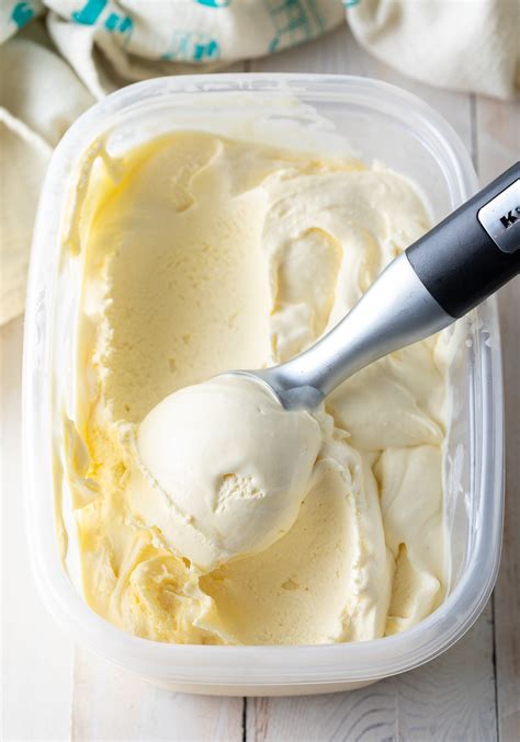 Homemade Vanilla Ice Cream Recipes For Maker 4 Quart - Image Of Food Recipe