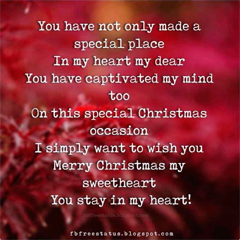 Christmas Love Quotes For Boyfriend And Girlfriend With Images