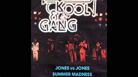 Kool And The Gang Summer Madness Youtube