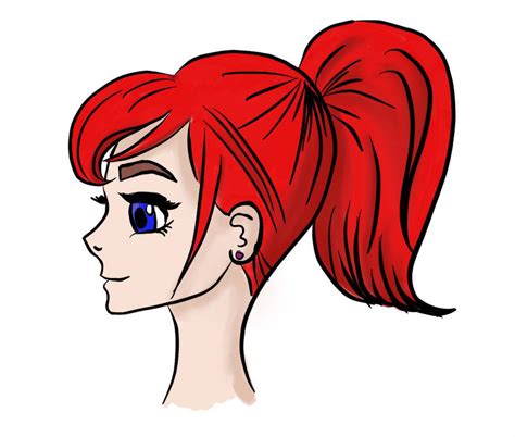 Girl Profile Drawing Free Download On Clipartmag