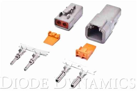 Deutsch Connector Kit 2 Pin 12 14 Gauge Automotive Custom Lighting