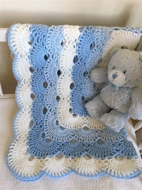 Baby Boy Crochet Blanket Images Amelias Crochet