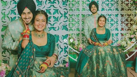 Nehu Da Vyah Neha Kakkar And Rohanpreet Singh Neha Weds Rohan Neha Rohanpreet Nehupreet