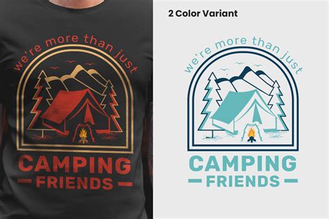 Camping Friends Svg T Shirt Graphic By Creativesvg · Creative Fabrica