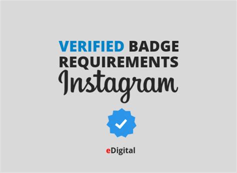 Instagram Verified Account Badge Requirements In 2024 Edigital Agency