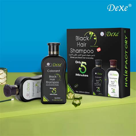 Let's to be our agent to sell it right now and earn big money !www.dexe.com. Black Hair Shampoo 200ml*2 - Dexe-Official Website-Dexe Com