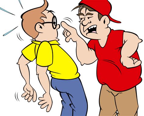 Animation Verbal Bullying Clip Art Library