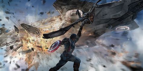 Captain America The Winter Soldier Concept Art Film