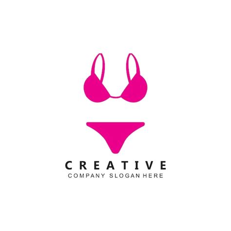 Premium Vector Summer Sexy Womens Clothing Bikini Logo Icon Symbol