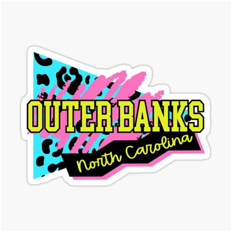 Outer Banks Netflix Sticker For Sale By Mywallartprints Redbubble