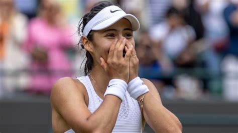 Wimbledon And British Tennis Fans See A Rising Star In Emma Raducanu