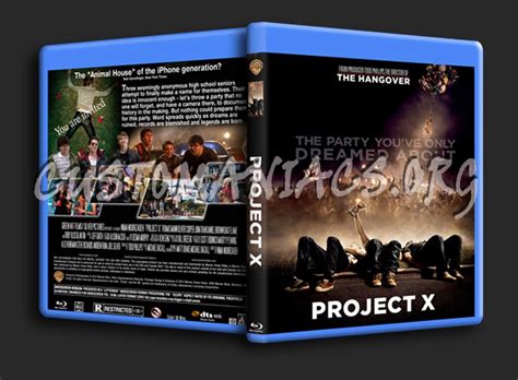 Project X Blu Ray Cover Dvd Covers And Labels By Customaniacs Id