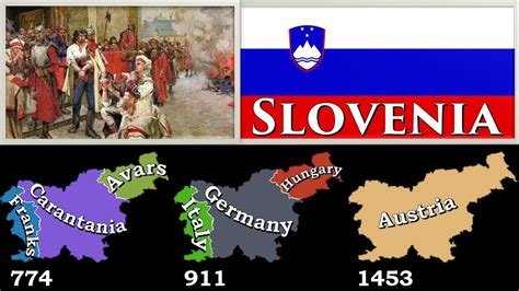 History Of Slovenia Since 165 Bc Every Year Youtube