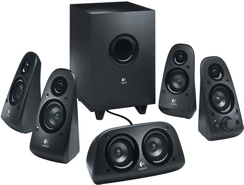 Logitech Z506 51 Surround Sound Speakers Black Retail Wootware