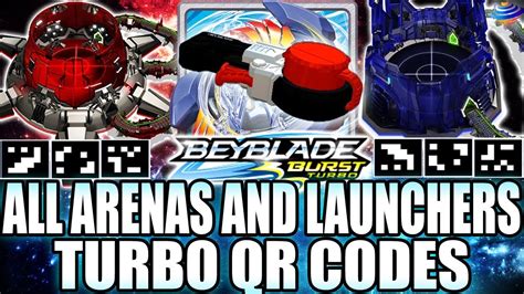 Beyblade Burst Turbo Game Scan Codes