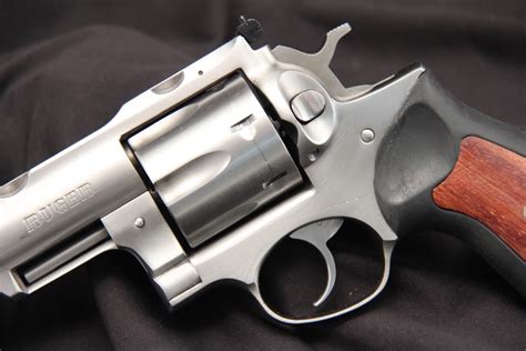 Stainless Ruger Super Redhawk 44 Rem Magnum Double Action Revolver