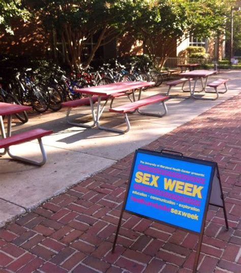 University Of Maryland Sex Week