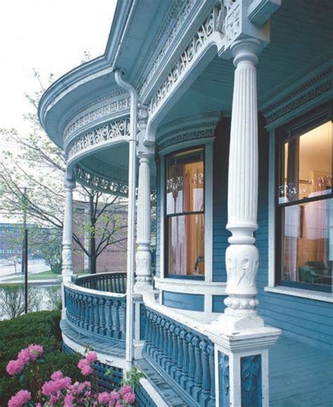 Porch Details For Every Era Victorian Porch House With Porch