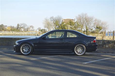 The black leather interior is supple and free of blemishes or rips. ***2003 Carbon Black E46 M3 SMG for Sale***
