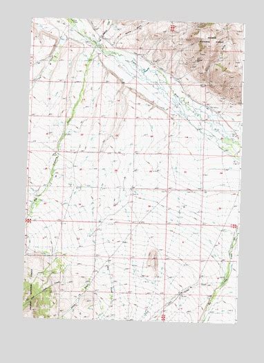 West Of Leadore Id Topographic Map Topoquest
