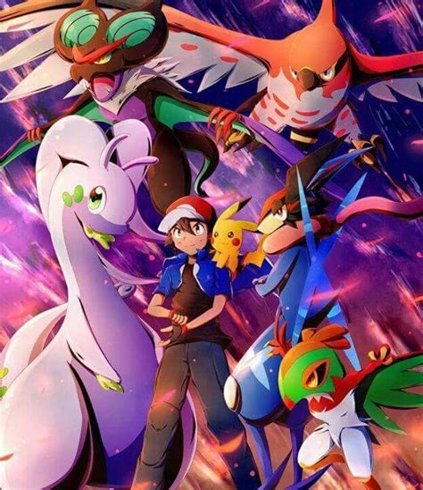 El Equipo De Ash En La Liga De Kalos Pokémon En Español Amino