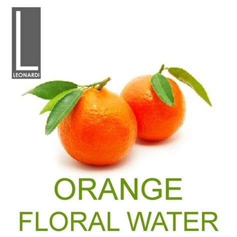 Orange Floral Water 1 Litre Leonardi Laboratories