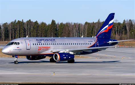 Ra 89116 Aeroflot Russian Airlines Sukhoi Superjet 100 95b Photo By
