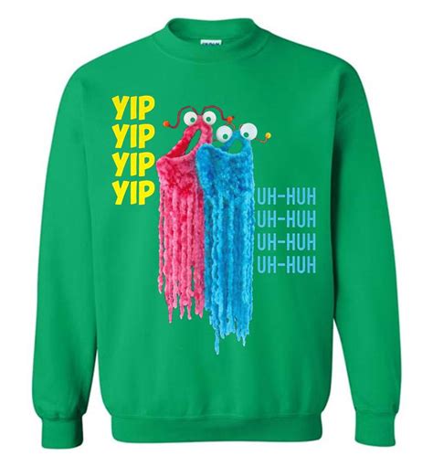 Sesame Street Muppet Yip Yip Uh Huh Uh Huh Sweatshirt