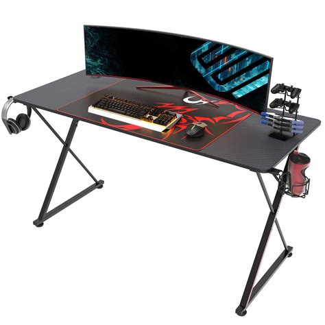 Buy Eureka Ergonomic Gaming Desk 55 Inchpc Gaming Table X Shaped