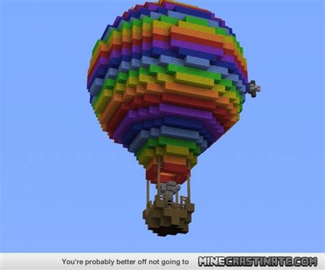 Hot Air Balloon Minecraft
