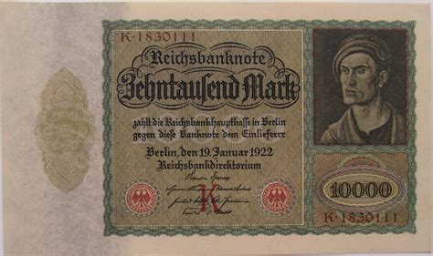 10,000 Mark (Reichsbanknote) - Germany - 1871-1948 - Numista