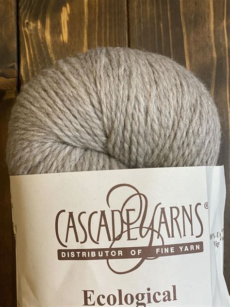 Cascade Ecological Wool 8018silver K2to