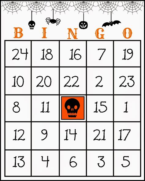 Crafty In Crosby Free Printable Halloween Bingo Game Halloween Bingo