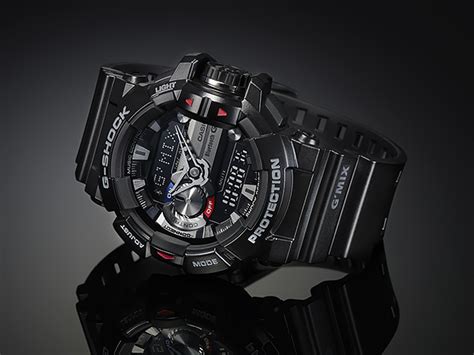 All our watches come with outstanding water resistant technology and are built to withstand extreme condition. Products - G'MIX GBA-400 - G-SHOCK - CASIO
