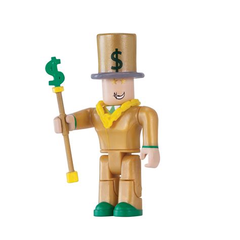 Roblox Action Collection Mr Bling Bling Figure Pack Includes