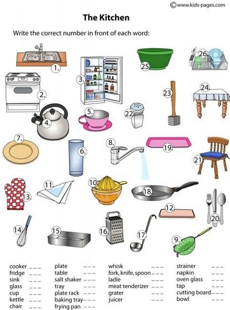Learn why it is important to work in a clean and safe kitchen. Kitchen Safety Worksheets For Students - Worksheets Master