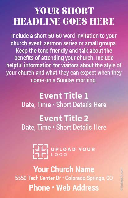 Made New Invitecard Church Invitations Outreach Marketing