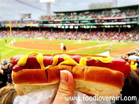 Fenway Park Food Lover Girl